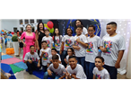 FORMATURA ALUNOS PRÉ II A E B DA EMEI SRª ÂNTONIA ROSA LOPES E 5º ANO DA EMEF MARIA BENVENHO LENZONI