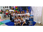 FORMATURA ALUNOS PRÉ II A E B DA EMEI SRª ÂNTONIA ROSA LOPES E 5º ANO DA EMEF MARIA BENVENHO LENZONI