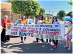 CAMINHADA ALUSIVA AO 18 DE MAIO - DIA NACIONAL DE COMBATE AO ABUSO E EXPLORAÇÃO SEXUAL CONTRA CRIANÇAS E ADOLESCENTES 
